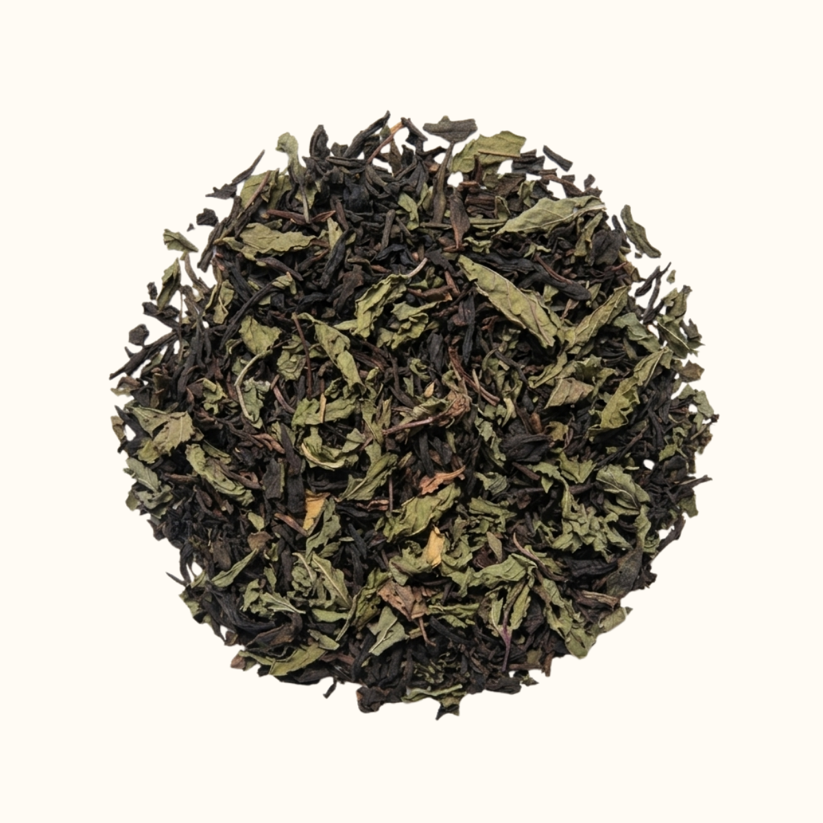 Mint green tea